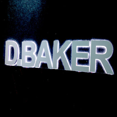 রেস্টুরেন্ট ব্যাকলিট লেটার সাইন 2-20cm গভীরতা এক্রাইলিক LED গ্লো সাইন বোর্ড