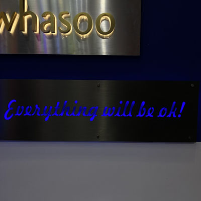 দোকান কফি শপ LED সাইন ব্যাকলাইটিং বেগুনি আলো সিই RoHS