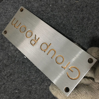 অফিস কক্ষের নাম আধুনিক বাড়ি নম্বর চিহ্ন অ-আলোকিত