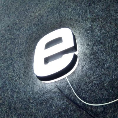 হাইস্প্যান কাস্টম লেড গ্লো আউটডোর লাইট আপ সাইন ওয়াটারপ্রুফ IP65