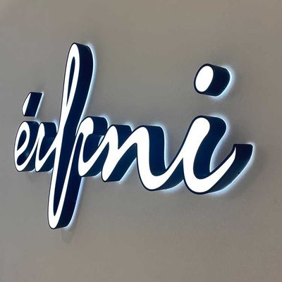 খুচরা দোকান CE ROHS UL-এর জন্য 3d আলোকিত ইন্ডোর লোগো স্বাক্ষর চিঠি