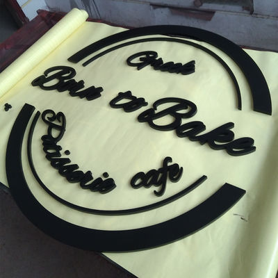 এক্রাইলিক 3D লেটার সাইন অ ইলুমিনেটেড বিজনেস লোগো ওয়াল মাউন্ট লোগো সাইন লেটার