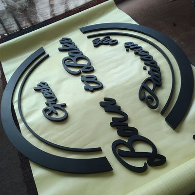 এক্রাইলিক 3D লেটার সাইন অ ইলুমিনেটেড বিজনেস লোগো ওয়াল মাউন্ট লোগো সাইন লেটার