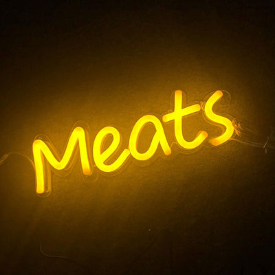 কাস্টম রেস্টুরেন্ট LED নিয়ন সাইন 22 হোম সিই ROHS জন্য রং