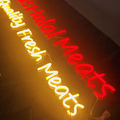 কাস্টম রেস্টুরেন্ট LED নিয়ন সাইন 22 হোম সিই ROHS জন্য রং