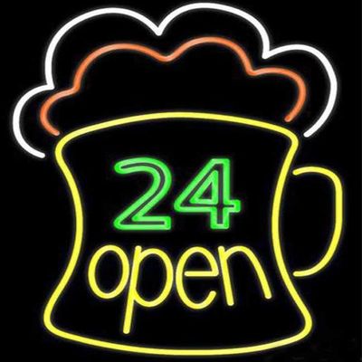 দোকানের জন্য 3d Led অক্ষর নিয়ন ওয়াল লাইট 60cm নিয়ন বিয়ার সাইন