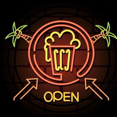 দোকানের জন্য 3d Led অক্ষর নিয়ন ওয়াল লাইট 60cm নিয়ন বিয়ার সাইন