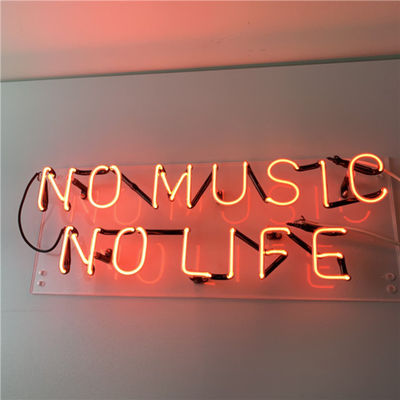 হোম বারের জন্য লাল গোলাপী ভ্যালেন্টাইন ট্যাটু নিয়ন সাইন বোর্ড 7.5kv