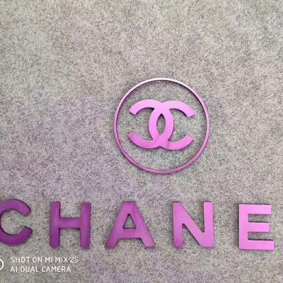 বিজ্ঞাপন 3d মেটাল কাস্টম অ্যালুমিনিয়াম সাইন অক্ষর বিরোধী মরিচা