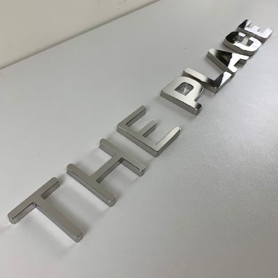 অফিসের জন্য হাইস্প্যান কাস্টম লোগো মেটাল লেটার সাইন SS304