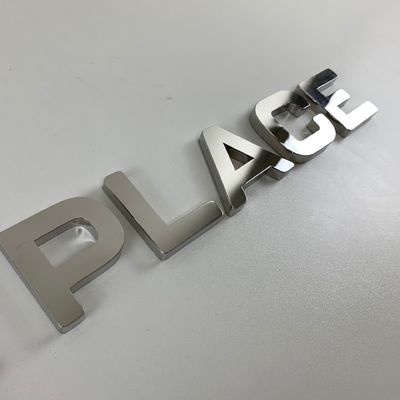 অফিসের জন্য হাইস্প্যান কাস্টম লোগো মেটাল লেটার সাইন SS304