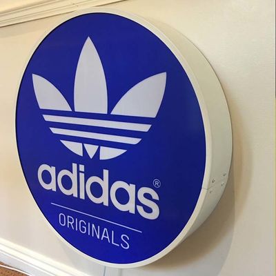 কাস্টম LED লাইট আপ লোগো 50-200mm পুরুত্ব আউটডোর বিজ্ঞাপন