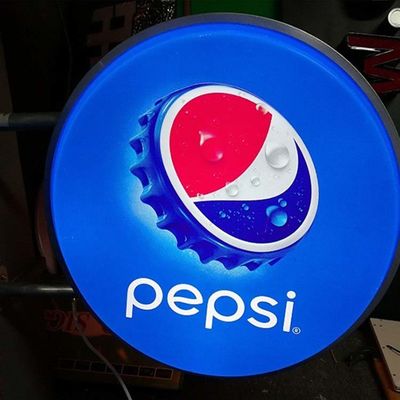 আউটডোর এন্টি ইউভি ভ্যাকুয়াম তৈরি হাল্কা বক্স সাইনেজ থার্মোফর্মিং ডাবল সাইডেড