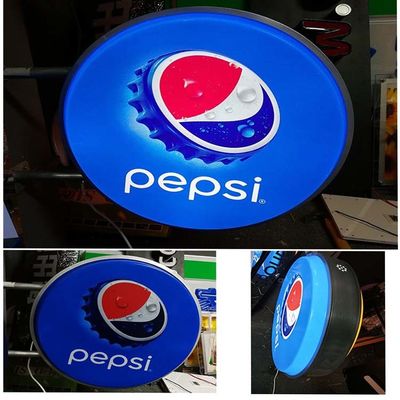 আউটডোর এন্টি ইউভি ভ্যাকুয়াম তৈরি হাল্কা বক্স সাইনেজ থার্মোফর্মিং ডাবল সাইডেড