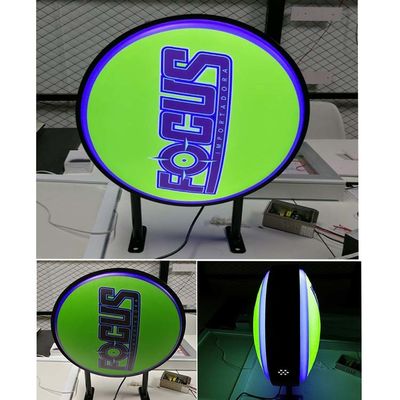 রেস্তোরাঁ ক্যাফে এক্রাইলিক লাইট বক্স সাইনেজ ডাবল সাইডেড