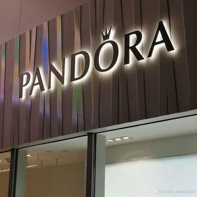 আউটডোর IP65 স্টোরফ্রন্ট সাইন ফ্রন্ট লিট চ্যানেল লেটার্স