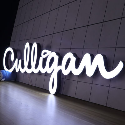 আউটডোর IP65 স্টোরফ্রন্ট সাইন ফ্রন্ট লিট চ্যানেল লেটার্স