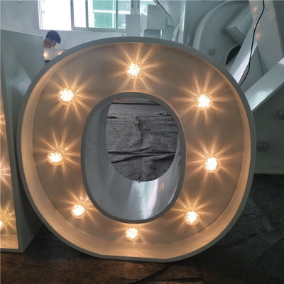 এলইডি বিগ মার্কি লেটার সাইন অ্যালুমিনিয়াম মেটাল মার্কি লেটার ইউএল