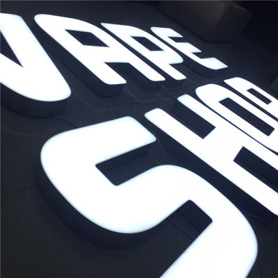 বিজনেস লাইট আপ 3D লেটার সাইন খুচরা দোকান সাইনবোর্ড DC12V