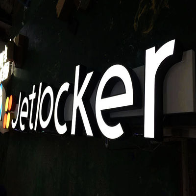 আকর্ষণীয় টেকসই 3d অক্ষর সাইন LED চ্যানেল এক্রাইলিক রেস্টুরেন্ট বোর্ড 3 মিমি