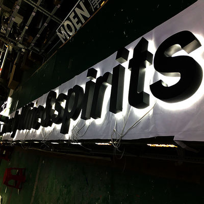 UL চ্যানেল চিঠি ব্যাকলিট Oem ইলুমিনেটেড সাইনেজ অক্ষর হালকা বক্স সাইনেজ