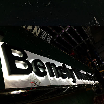 UL চ্যানেল চিঠি ব্যাকলিট Oem ইলুমিনেটেড সাইনেজ অক্ষর হালকা বক্স সাইনেজ