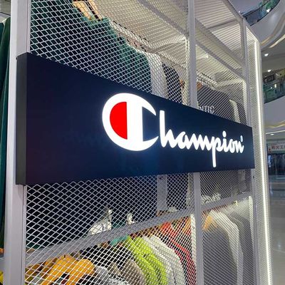 জলরোধী 3D লেটার সাইন অ্যালফাবেট মেটাল ইলুমিনেটেড 60HZ