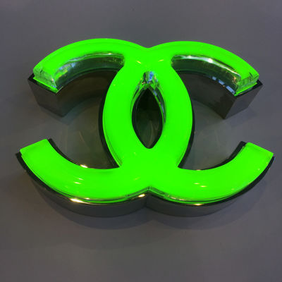 জলরোধী 3D লেটার সাইন অ্যালফাবেট মেটাল ইলুমিনেটেড 60HZ