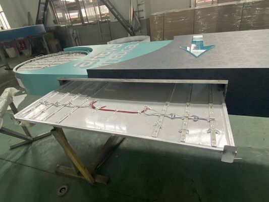 কাস্টম বিল্ডিং সাইন পণ্য কার্যকর বহিরঙ্গন সাইন জন্য স্থায়িত্ব নান্দনিকতা এবং কার্যকারিতা একত্রিত করার জন্য ডিজাইন করা