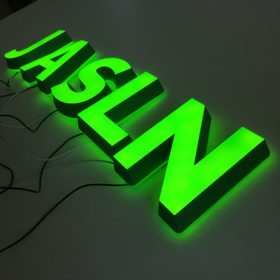 বড় বর্ণমালা এলইডি এক্রাইলিক অক্ষর লোগো সুপার ব্রাইট আউটডোর ওয়াটারপ্রুফ