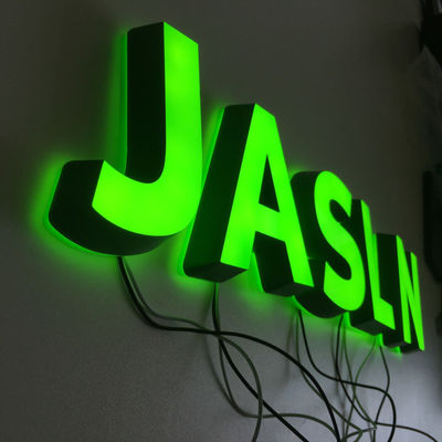 বড় বর্ণমালা এলইডি এক্রাইলিক অক্ষর লোগো সুপার ব্রাইট আউটডোর ওয়াটারপ্রুফ