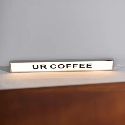 স্টেইনলেস স্টীল একক পার্শ্বযুক্ত হালকা বাক্স সাইনেজ 3D সাইনবোর্ড আউটডোর বিজ্ঞাপন