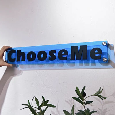 অনুপ্রেরণামূলক সাদা এক্রাইলিক বর্ণমালার অক্ষর বিজ্ঞাপন গড়া এক্রাইলিক অক্ষর