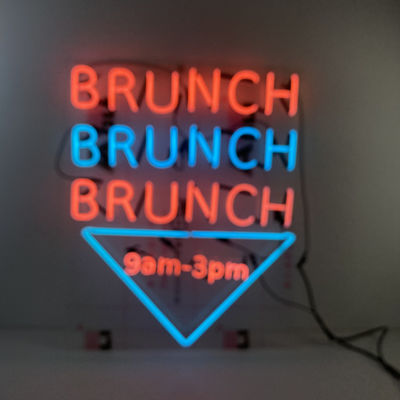 LED ওয়াল মাউন্ট কাস্টম নিয়ন সাইন 7.5KV-10KV