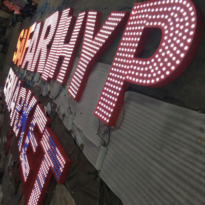 3D আলোকিত চ্যানেল লেটার সাইন বোর্ড 20-200 মিমি পুরু