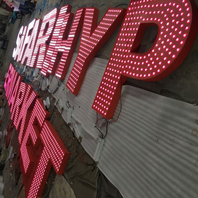 3D আলোকিত চ্যানেল লেটার সাইন বোর্ড 20-200 মিমি পুরু