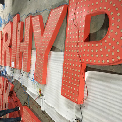 3D আলোকিত চ্যানেল লেটার সাইন বোর্ড 20-200 মিমি পুরু