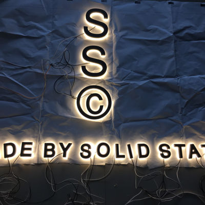 আউটডোর বর্ণমালা LED লেটার লাইট সাইনবোর্ড হ্যালো লিট সাইন লেটার