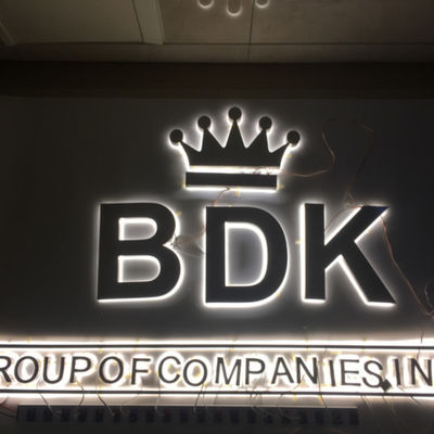 আউটডোর বর্ণমালা LED লেটার লাইট সাইনবোর্ড হ্যালো লিট সাইন লেটার