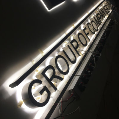 আউটডোর বর্ণমালা LED লেটার লাইট সাইনবোর্ড হ্যালো লিট সাইন লেটার