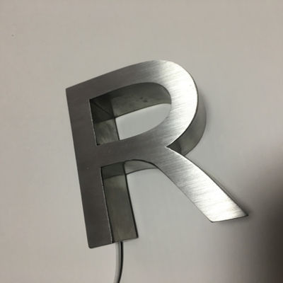 কোম্পানির নামের জন্য HIGHSPAN ব্যাকলিট চ্যানেল চিঠির বাইরে