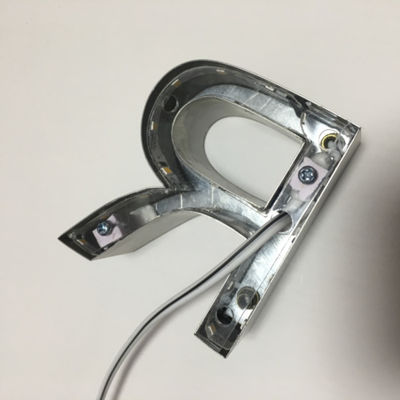 কোম্পানির নামের জন্য HIGHSPAN ব্যাকলিট চ্যানেল চিঠির বাইরে