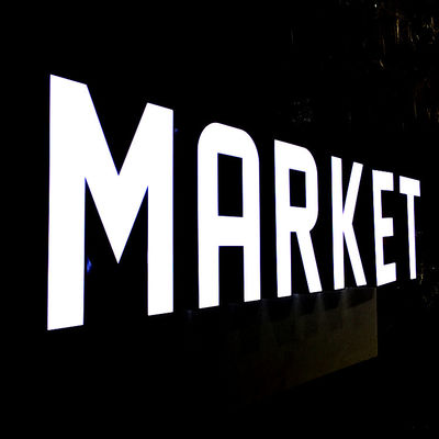 বিজ্ঞাপন LED 3D বাজার আলোকিত চ্যানেল চিঠি IP67 জলরোধী